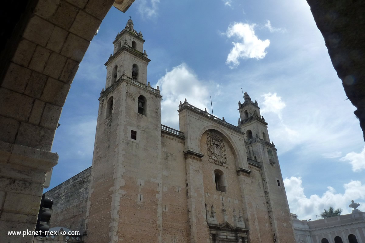 Kathedrale in Mérida Hauptstadt von Yucatán