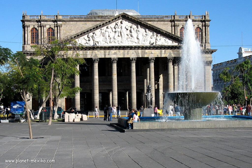 Kultur im Theater Degollado in Guadalajara