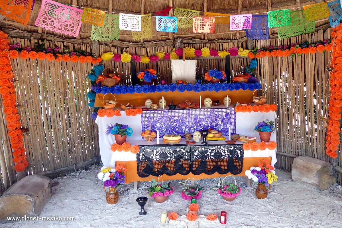 Mexikanisches Kulturerbe am Tag der Toten