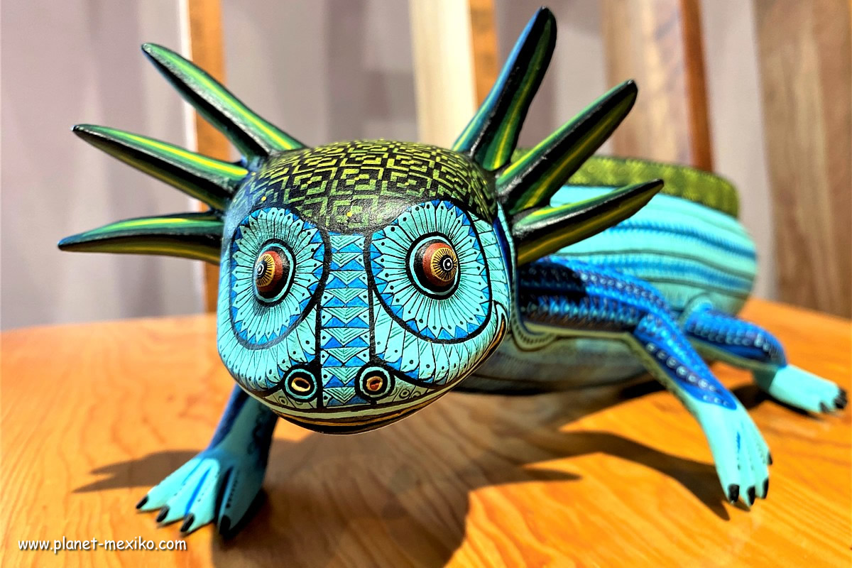 Kunst und Fantasiefigur Alebrijes aus Mexiko