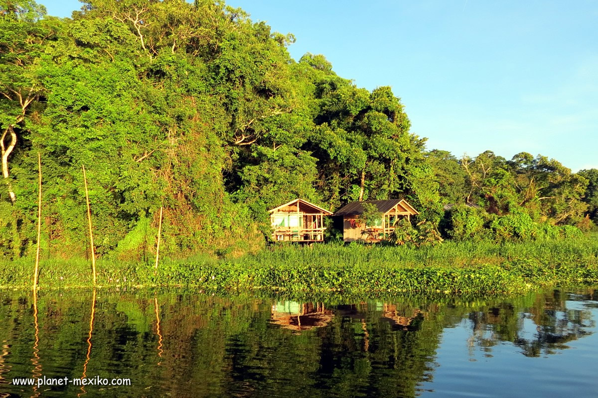 Lago de Catemaco im Bundesstaat Veracruz