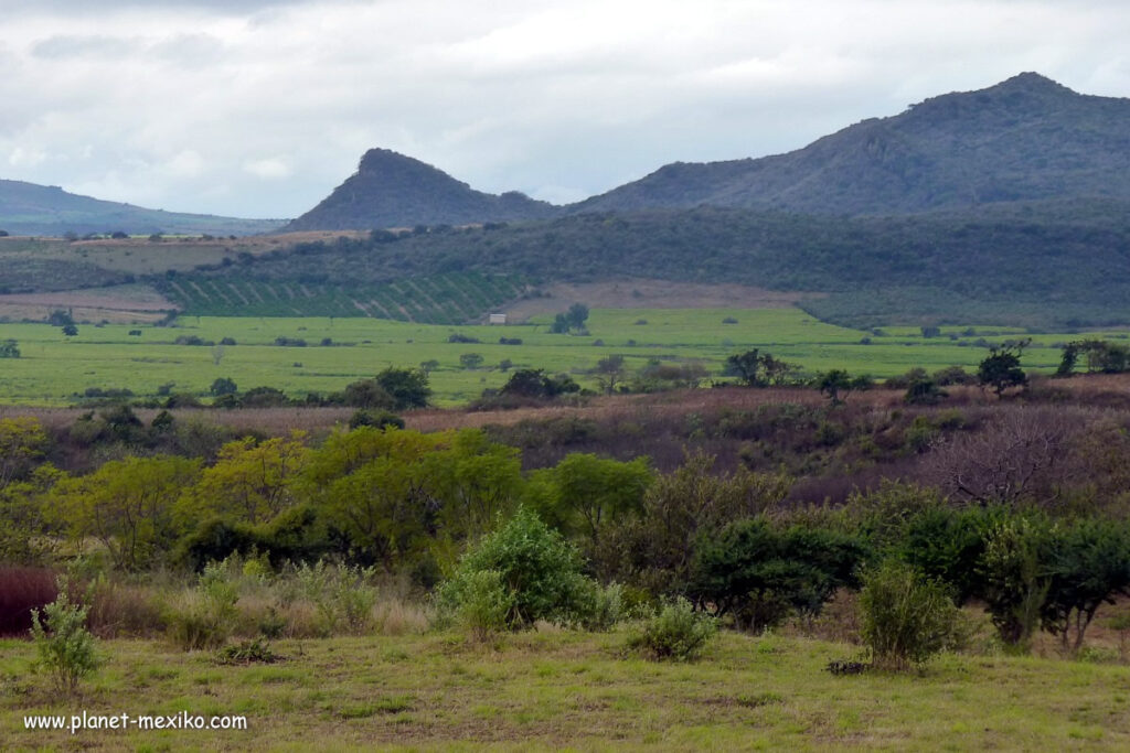 Landschaft in der Sierra Madre von Jalisco