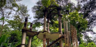 Las Pozas von Edward James in Xilitla in der Region San Luis Potosi