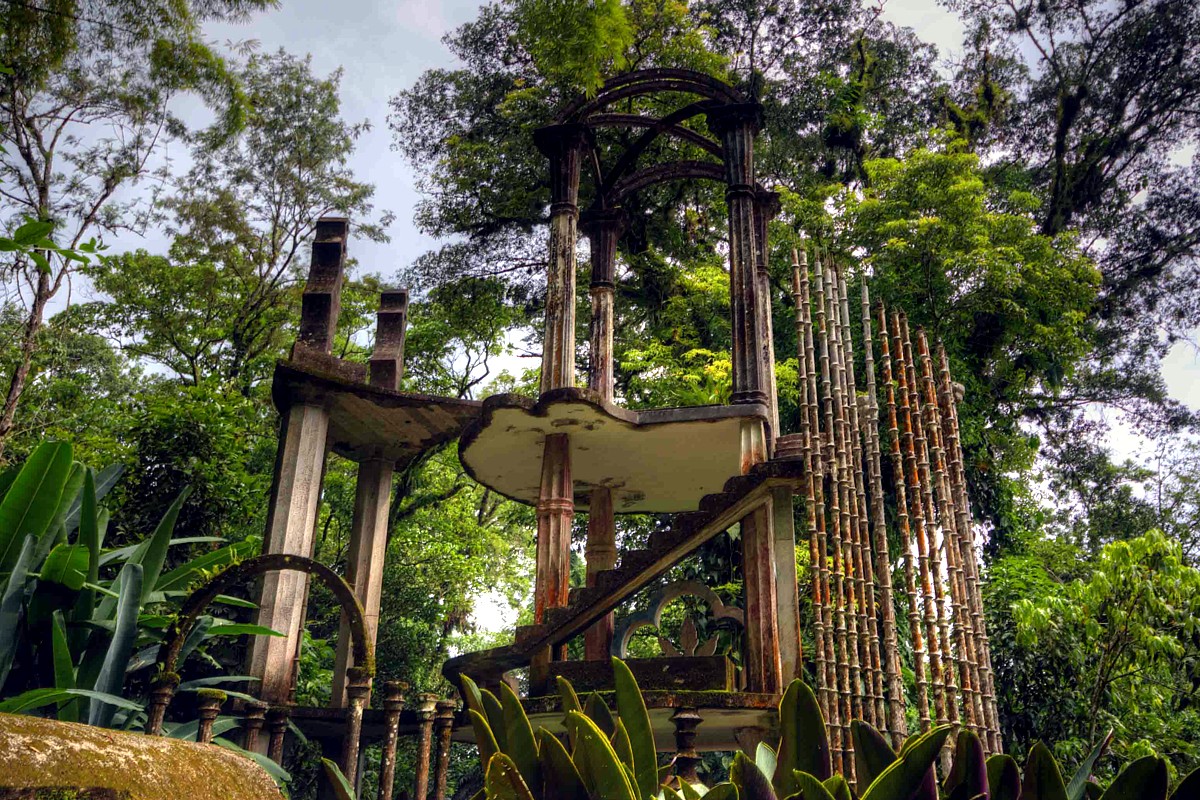 Las Pozas von Edward James in Xilitla in der Region San Luis Potosi