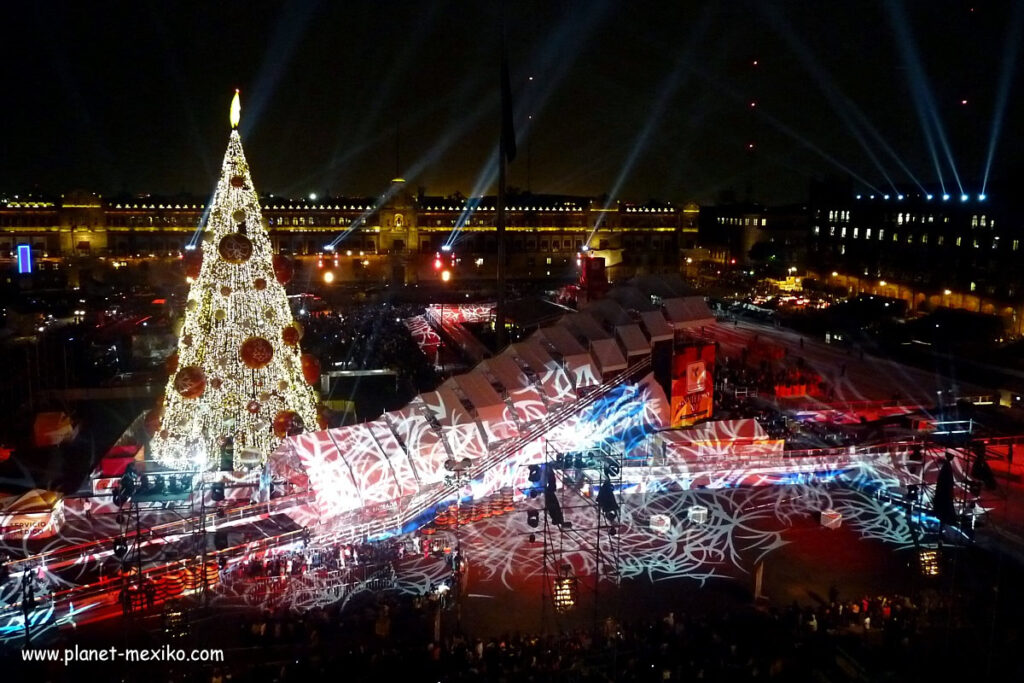 Fiesta an Silvester und Neujahr in Mexiko-Stadt