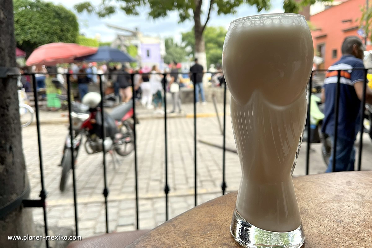 Licuado zum Frühstück trinken