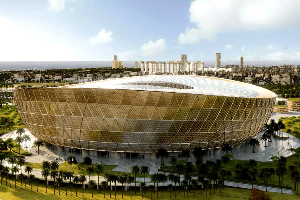 Lusail Stadion Fussball WM 2022 in Katar