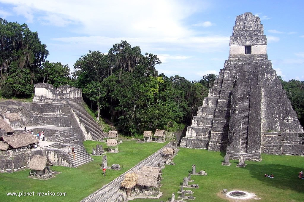 Erbe der Maya in Tikal in Guatemala