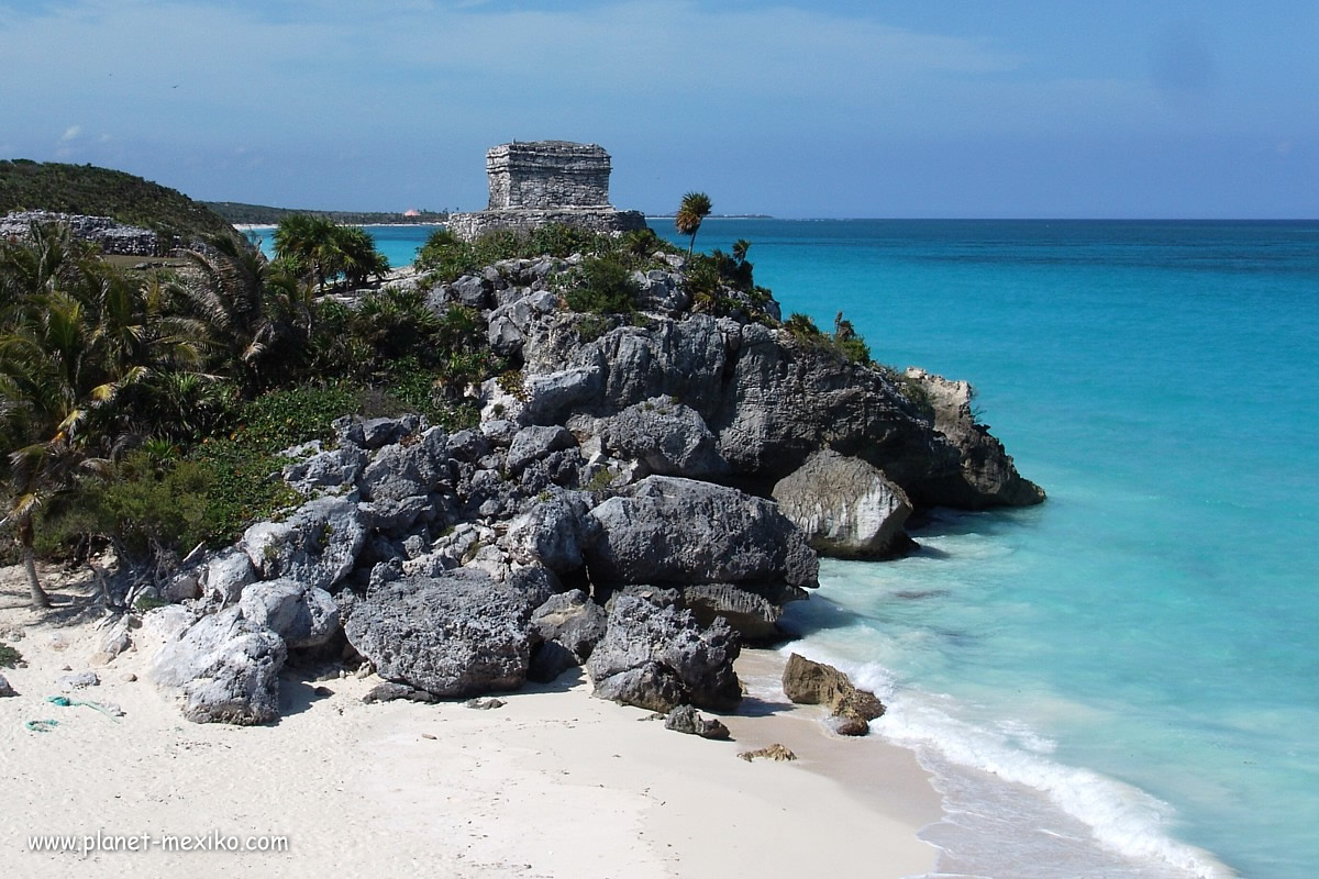 Top-Sehenswürdigkeit Maya Ruinen von Tulum