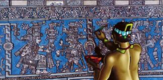 Maya Schrift, Hieroglyphen, Zahlen und Mathematik