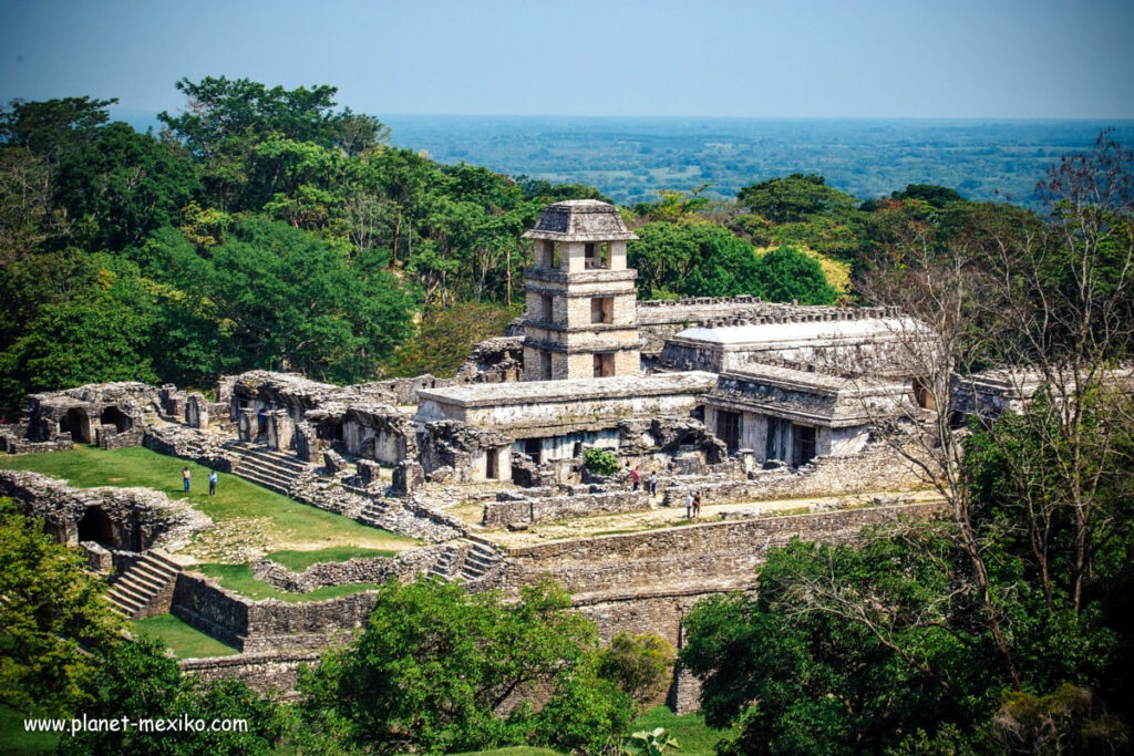 Maya-Stadt Palenque in Chiapas