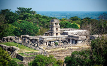 Maya-Stadt Palenque in Chiapas