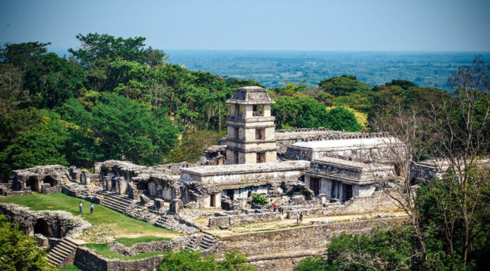 Maya-Stadt Palenque in Chiapas