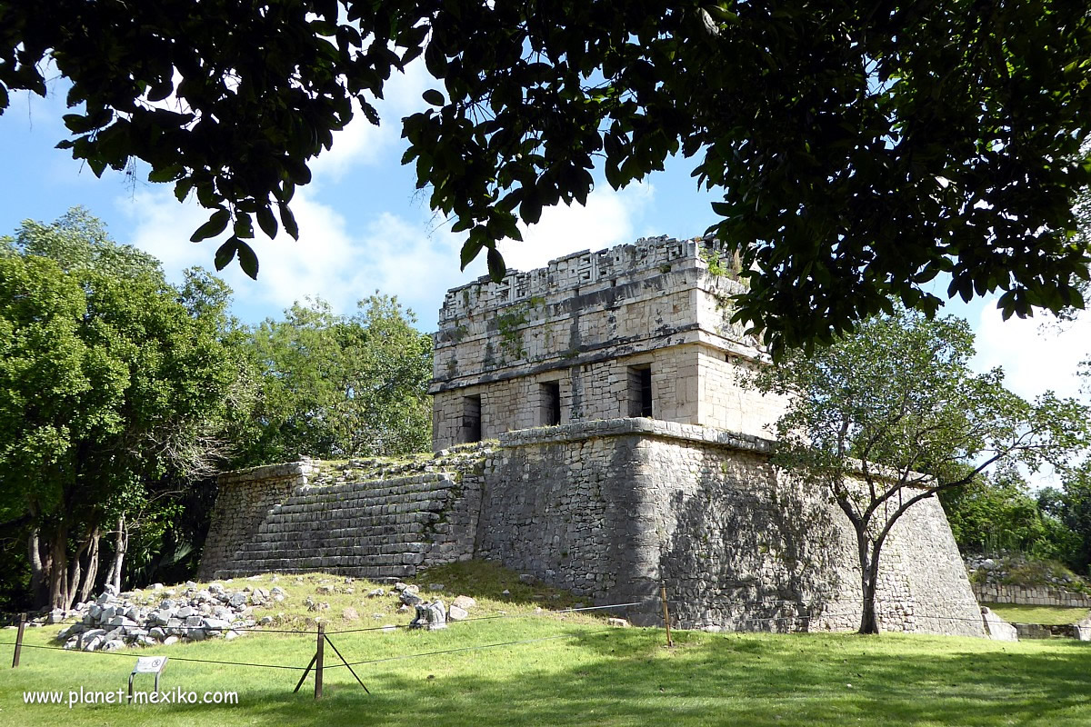 Mexikanischer Maya Tempel