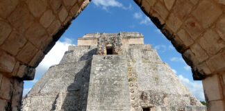 Maya-Stadt Uxmal in Yucatán