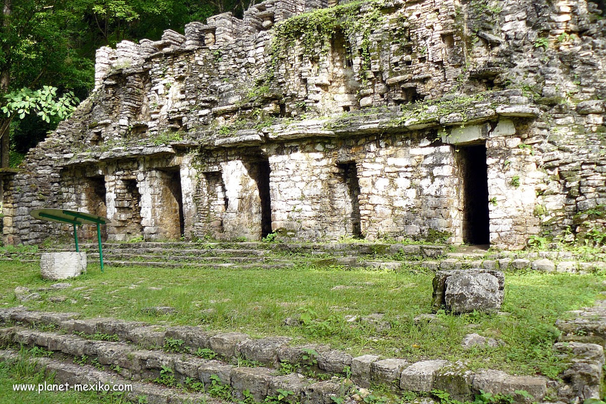 Maya Tempel von Yaxchilán