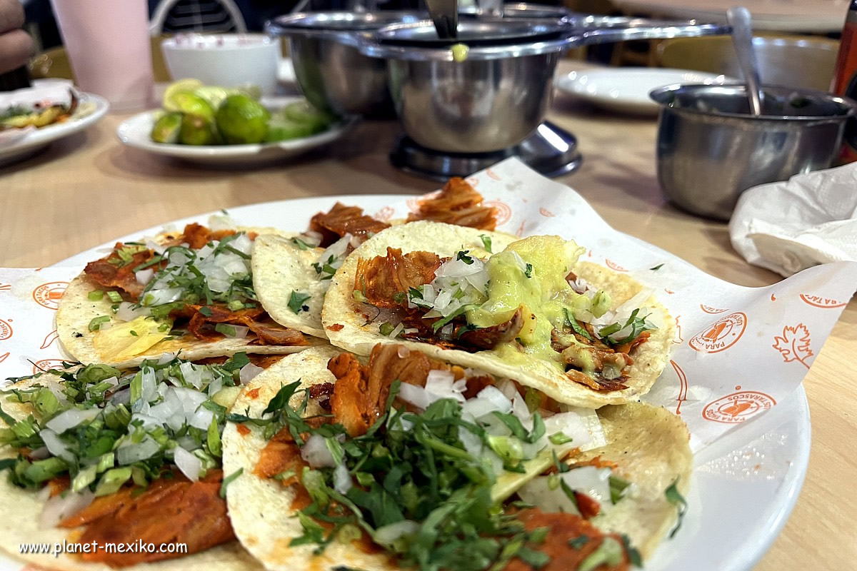 Mexikanische Tacos al Pastor