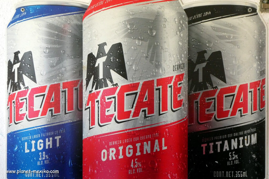 Cerveza Tecate Bier aus Mexiko