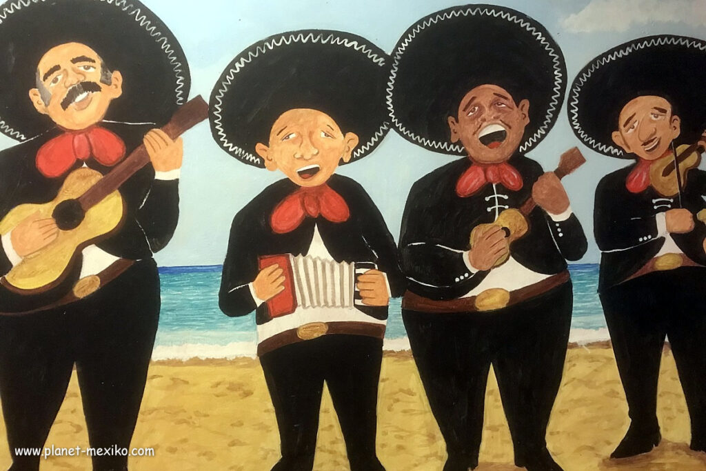 Mexikanisches Lied der Mariachis