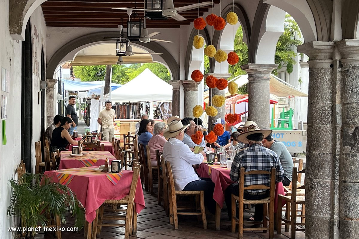 Mexikanisches Restaurant in Comala