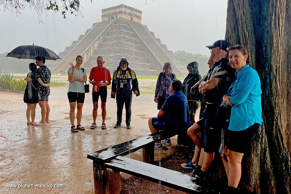 Mexiko Regen und Regenzeit in Cancun und Yucatan