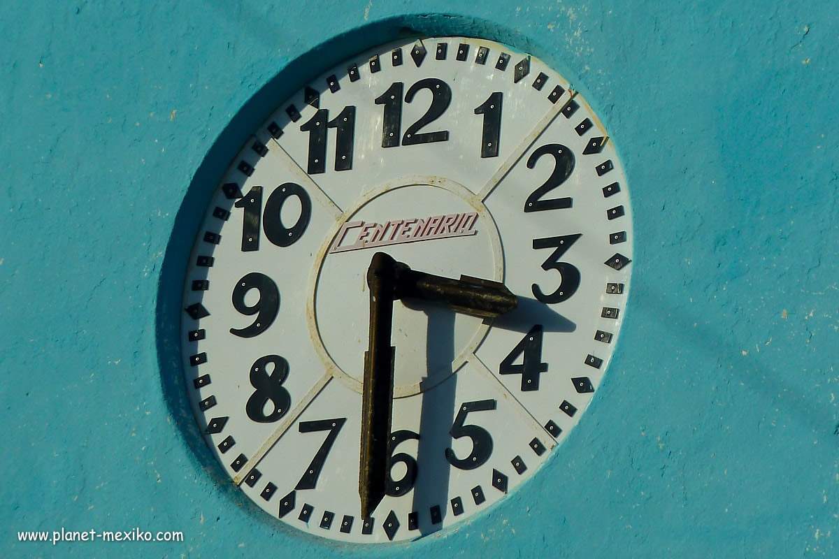 Zeitumstellung, Zeitzone und Uhrzeit in Mexiko