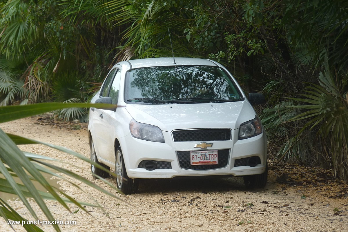 Chevrolet Mietauto Rundreise Yucatan