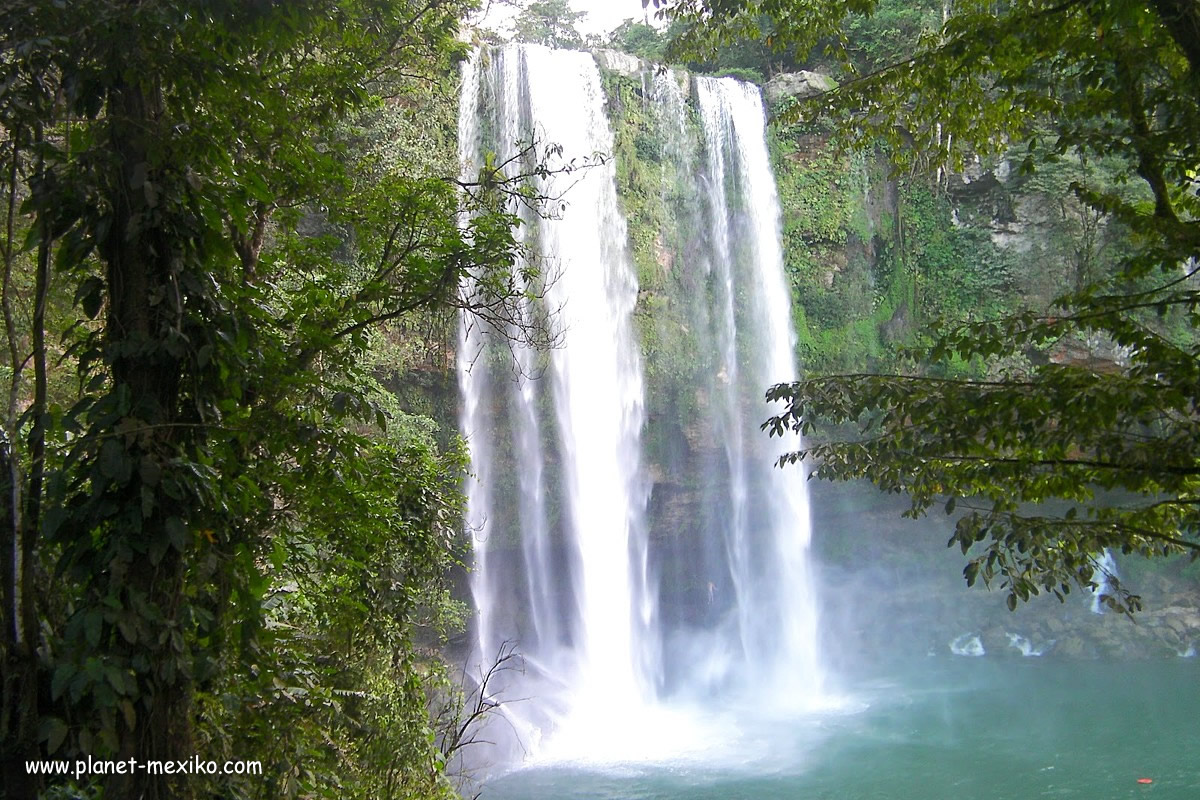 Misol-Ha Wasserfall in Chiapas