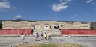 Archäologische Stätte von Mitla in Oaxaca