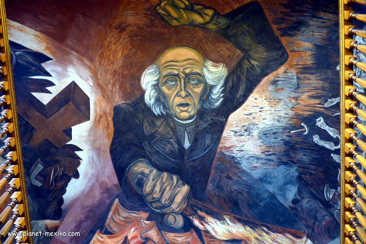 Mural Miguel Hidalgo von José Clemente Orozco