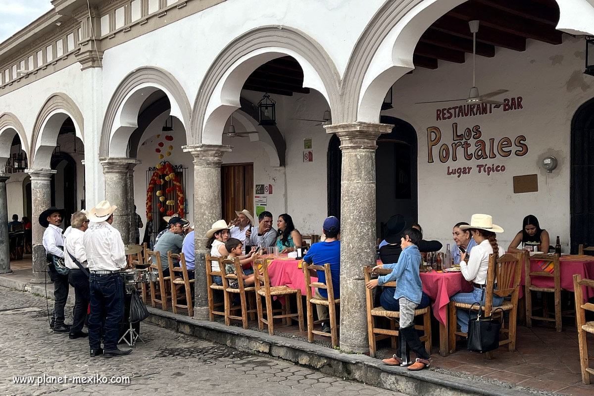 Mexikanisches Restaurant mit Live-Musik