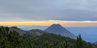 Nationalpark Vulkan Nevado de Colima in Mexiko