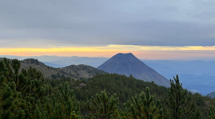 Nationalpark Vulkan Nevado de Colima in Mexiko