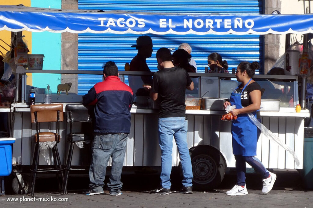 Strassenbude Tacos el Norteño