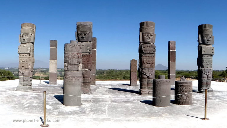 Tula die Hauptstadt der Tolteken Zivilisation - Planet Mexiko