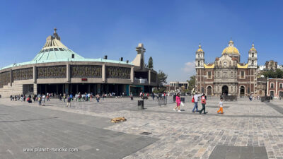 Basilica de la Virgen de Guadalupe Heiligtum und Wallfahrtsort Basilika der Jungfrau Virgen de Guadalupe in Mexiko-Stadt