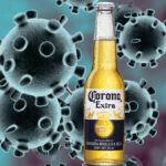 Corona-Virus und Corona-Bier Assoziation