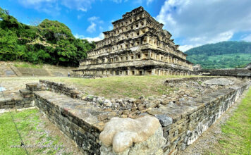 El Tajin Pyramide der Nischen von Veracruz im Osten Mexikos