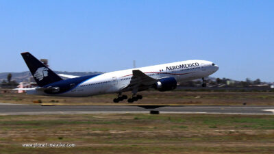 Mexikanische Fluggesellschaften und wichtige Flughäfen Flug und Fluggesellschaft Airline Aeroméxico aus Mexiko