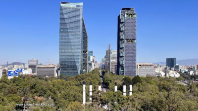 Boulevard Paseo de la Reforma Prachtstrasse in Mexiko-Stadt