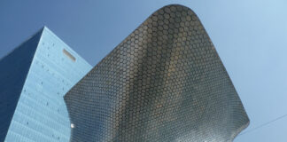 Kunstmuseum Soumaya moderne Architektur in Mexiko-Stadt