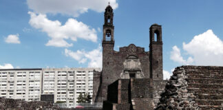 Tlatelolco der Platz der Drei Kulturen in Mexiko-Stadt