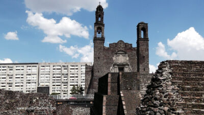 Tlatelolco der Platz der Drei Kulturen in Mexiko-Stadt