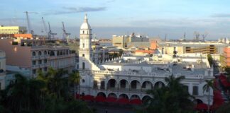 Veracruz Hafenstadt an der Ostküste am Golf von Mexiko
