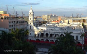 Veracruz Hafenstadt an der Ostküste am Golf von Mexiko