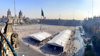 Zocalo Plaza Constitucion Platz Mexiko-Stadt