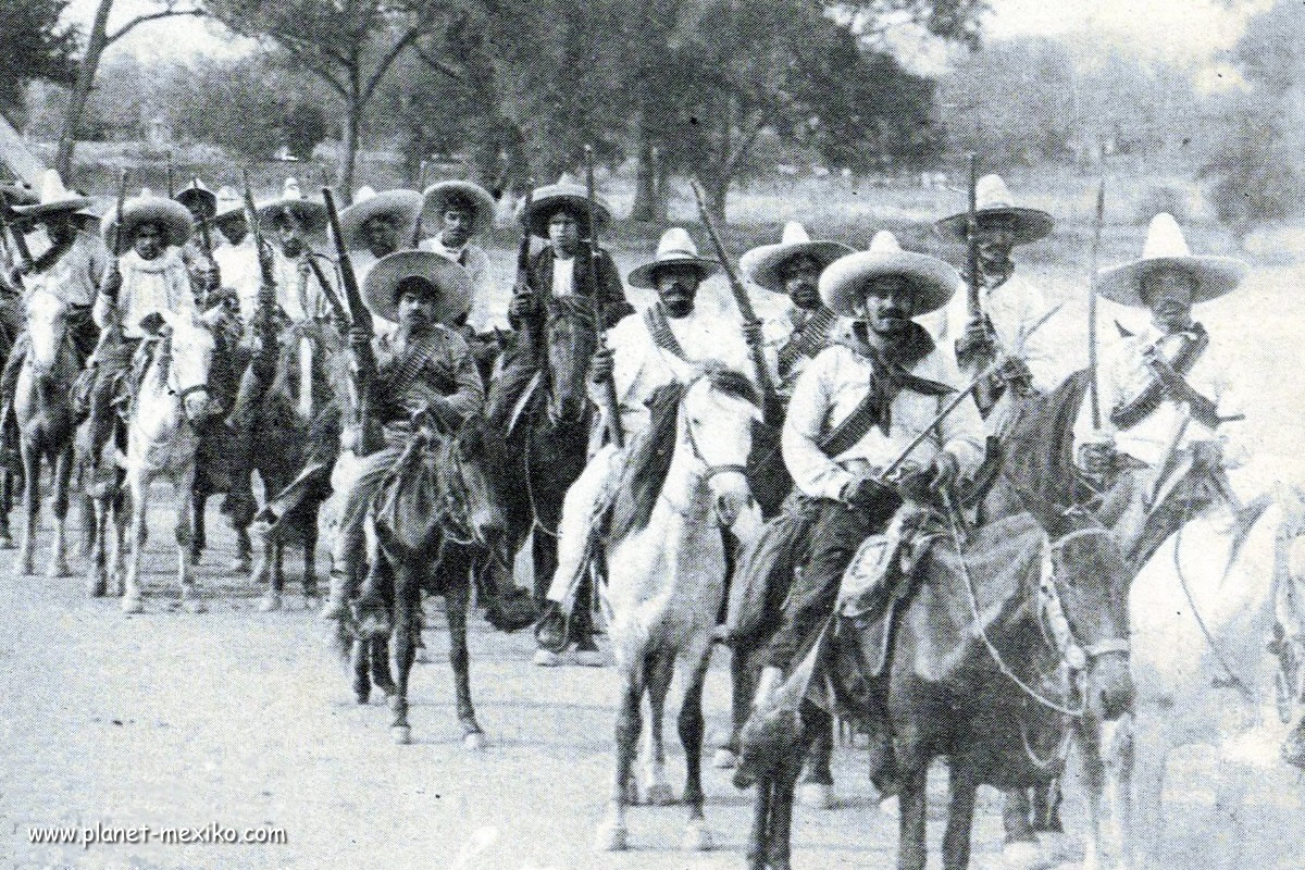Pancho Villa und Reiter der Division del Norte