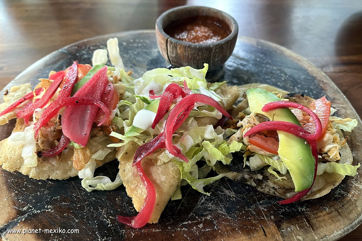 Panuchos Spezialität aus Yucatan essen