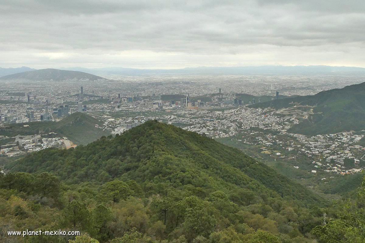 Parque Ecológico Chipinque und Panorama von Monterrey