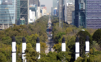 Paseo de la Reforma und die Zona Rosa Paseo de la Reforma und Zona Rosa Mexiko-Stadt
